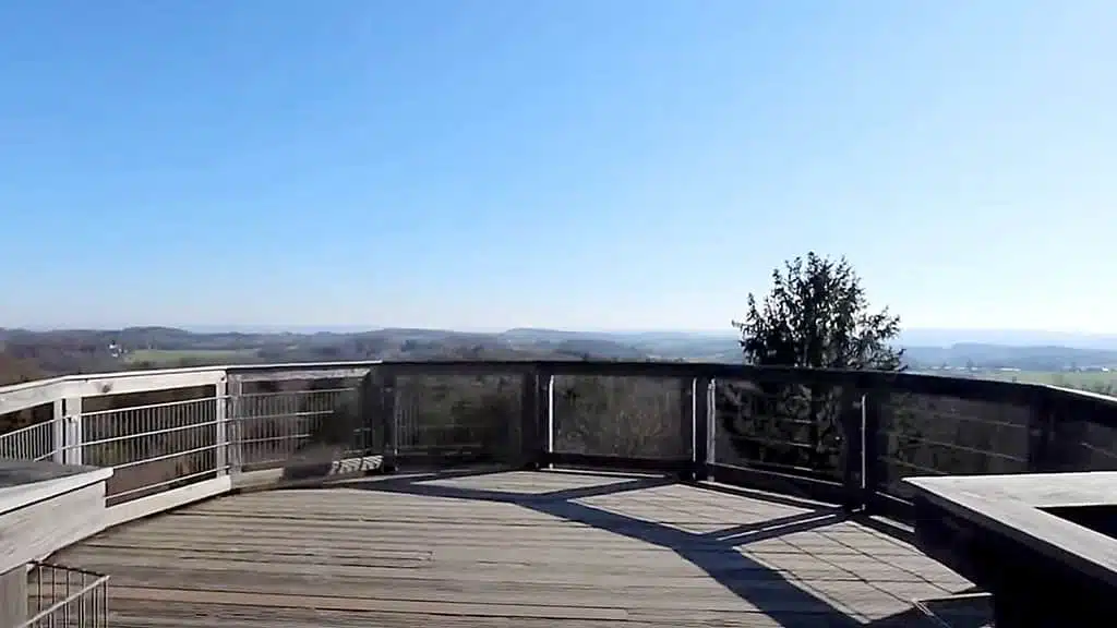 Aussicht vom Naturerlebnispark Panarbora