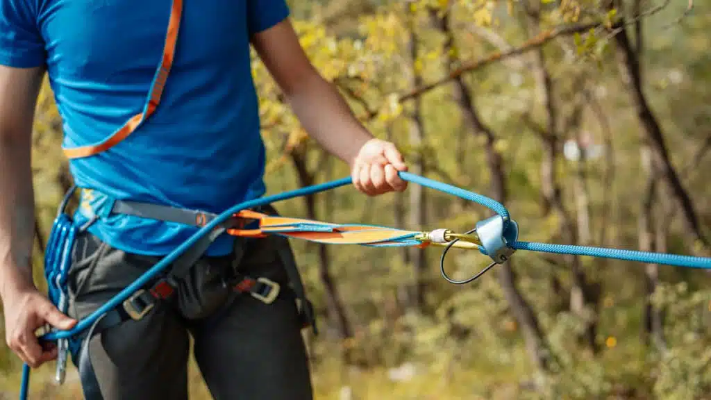Safety in the climbing park