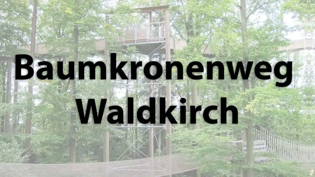 Sentier des cimes des arbres de Waldkirch