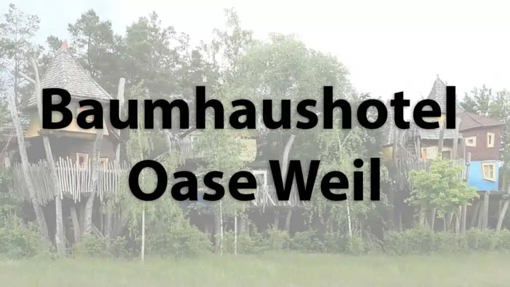 Tree house hotel Oase Weil