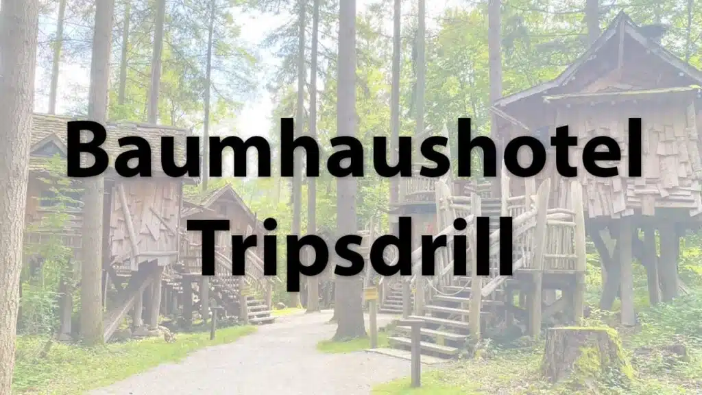 The Tripsdrill treehouse hotel near Stuttgart.