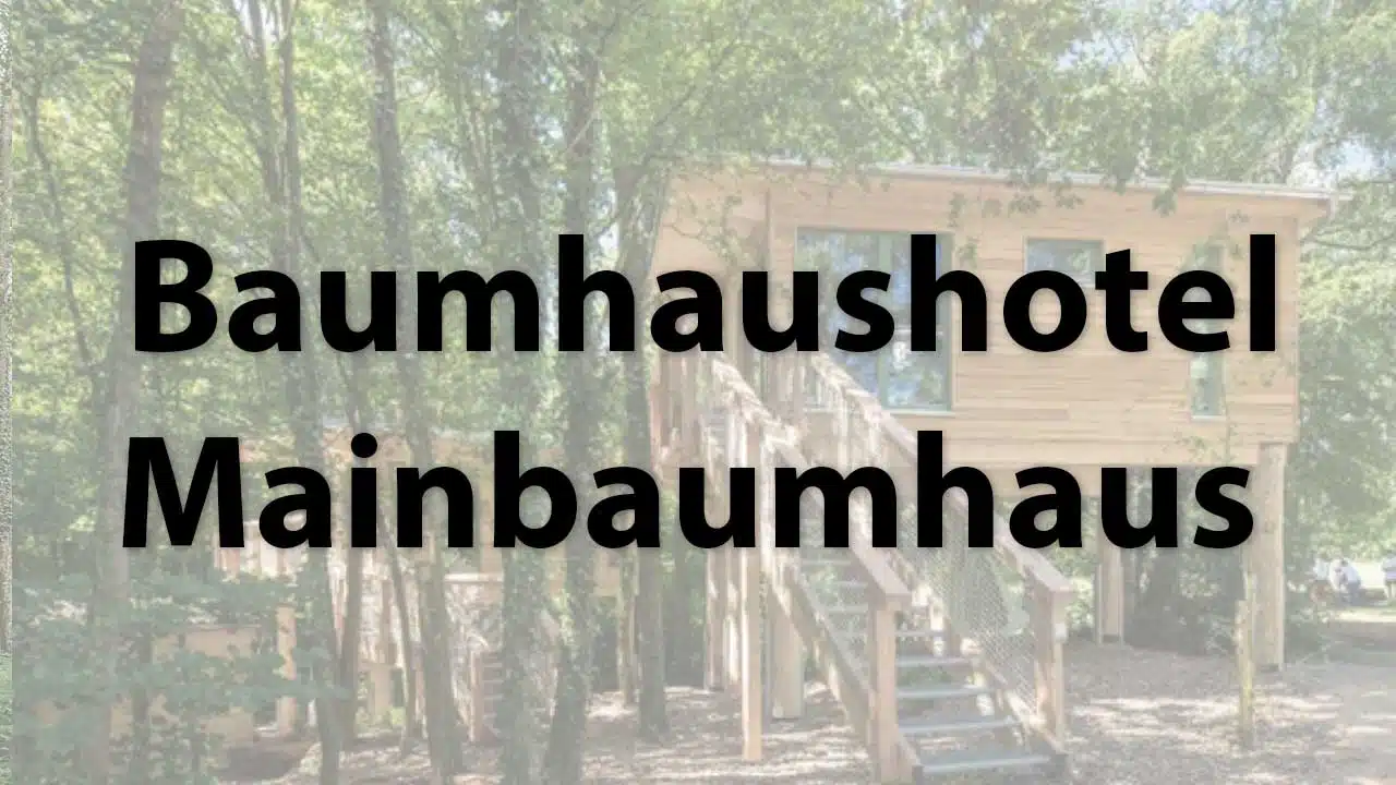 Tree house hotel Mainbaumhaus