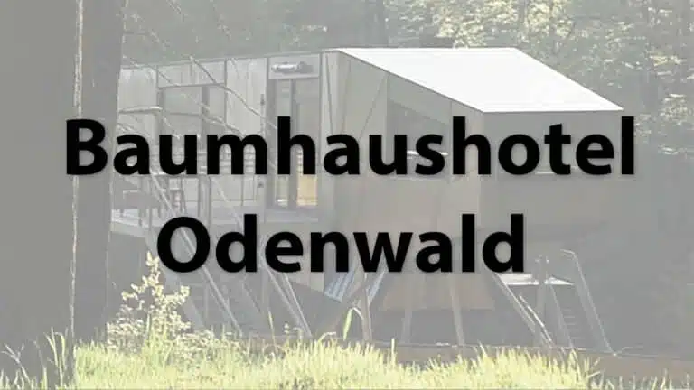 Tree house hotel Odenwald
