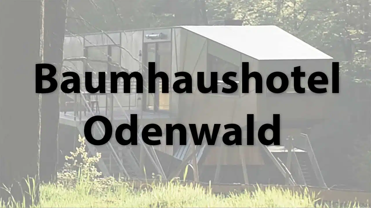 Tree house hotel Odenwald