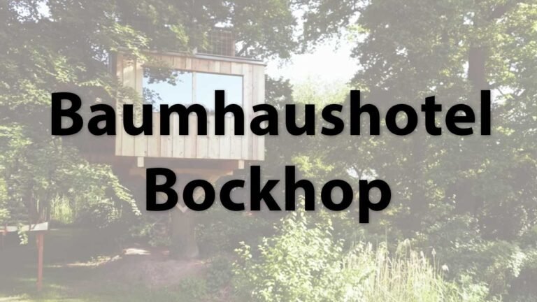 El albergue casa del árbol Bockhop, en Borstel.