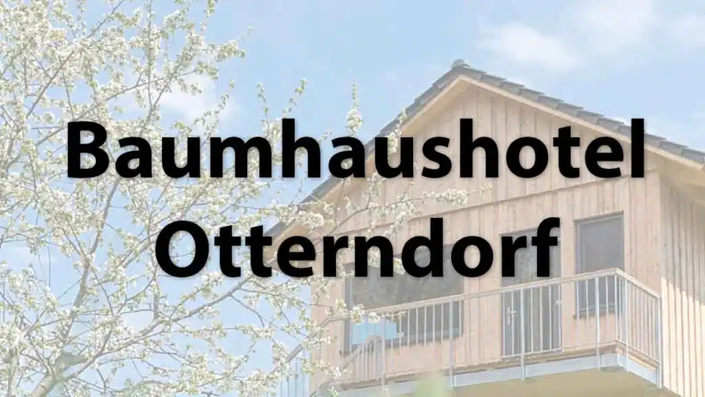 Baumhaushotel Otterndorf in Niedersachsen.