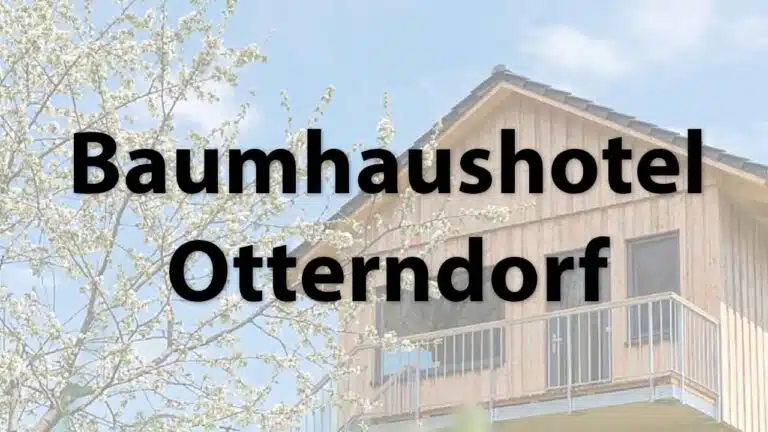Baumhaushotel Otterndorf in Niedersachsen.