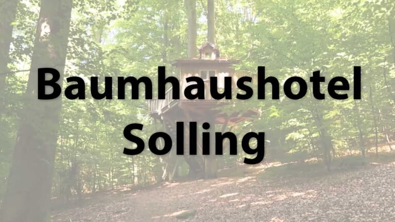 La casa del árbol del hotel Solling en Uslar.