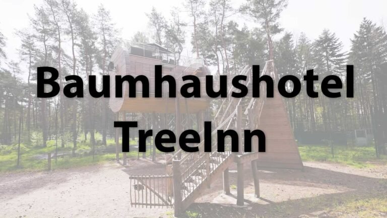 El hotel casa del árbol TreeInn, en Baja Sajonia.