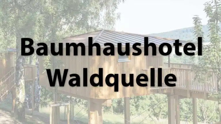 L'hôtel de la maison dans les arbres Waldquelle à Aerzen.