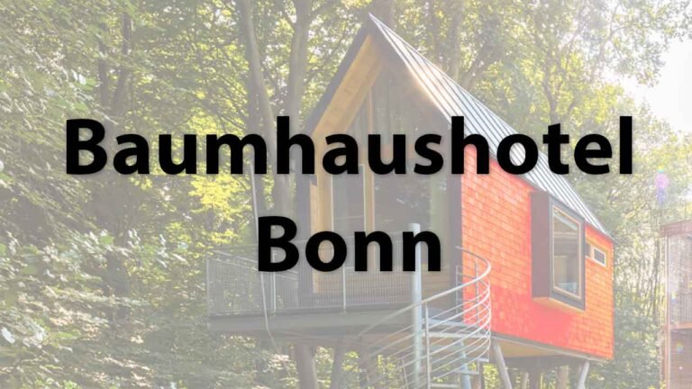 Baumhaushotel Bonn am V-Hotel im Kottenforst
