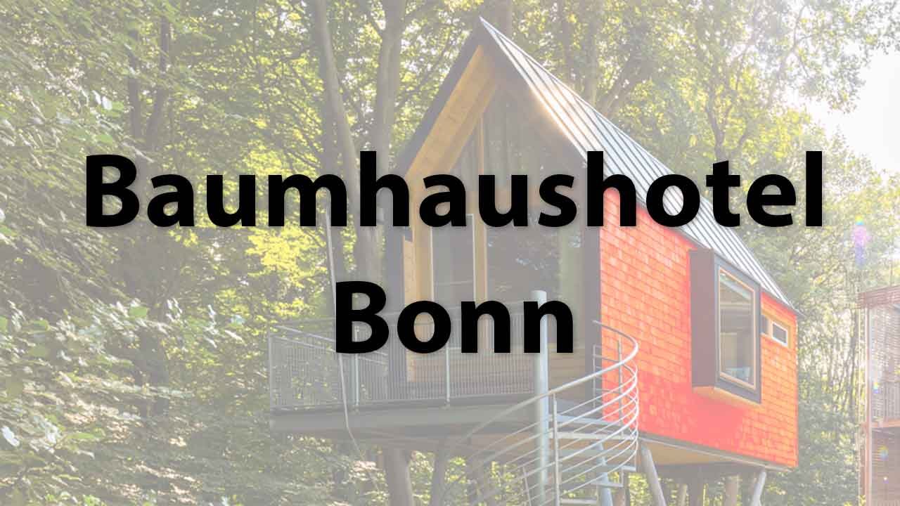 Baumhaushotel Bonn am V-Hotel im Kottenforst
