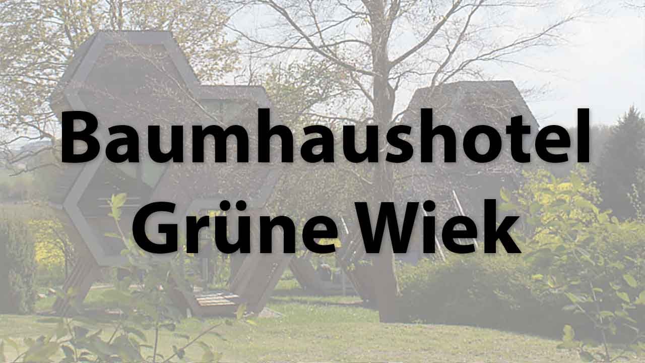 Baumhaushotel Grüne Wiek in Hohenkirchen