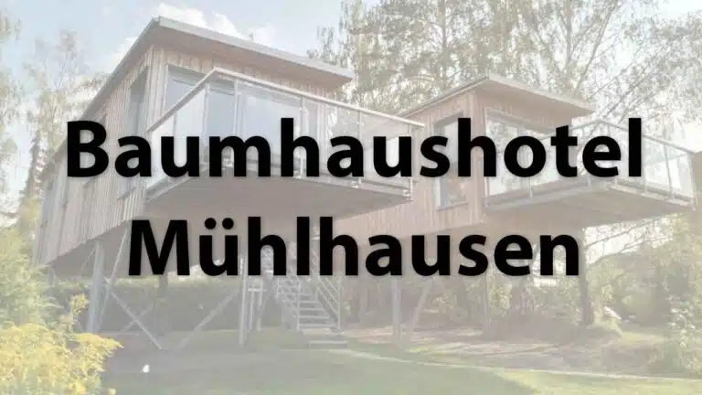 Abgehoben Aufgehoben- Baumhaushotel Mühlhausen