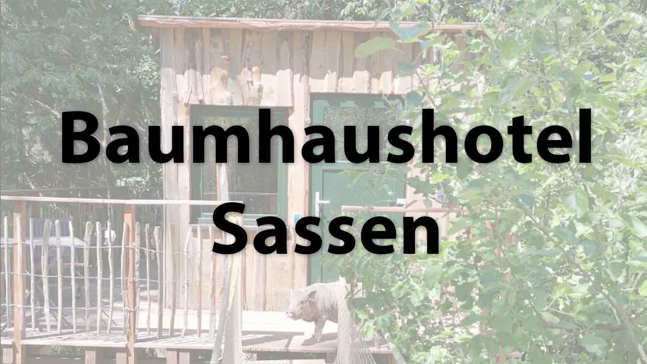 Baumhaushotel Sassen in der Eifel